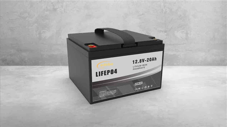 24v liitiumioonaku 12,8v 20ah