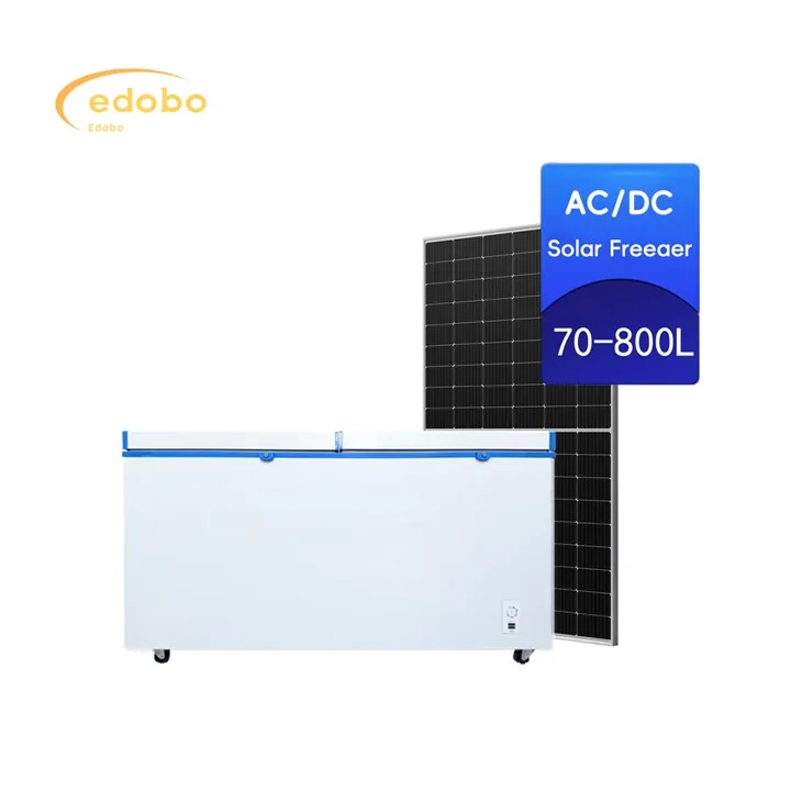 Energiasäästlik AC/DC päikeseenergia sügavkülmik majapidamises kasutamiseks
