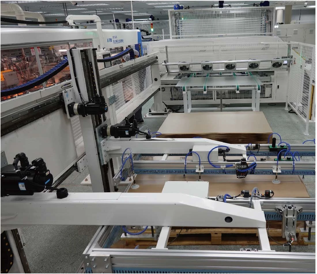 auto glass loading machine